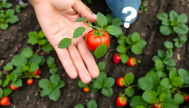 Read more about the article Czy można sadzić pomidory obok truskawek? Fachowy poradnik ogrodniczy