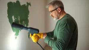 Read more about the article Jak usunąć farbę olejną ze ściany? Sprawdzone metody chemiczne i mechaniczne