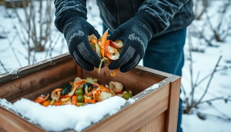 Read more about the article Kompostownik zimą: Jak o niego dbać, żeby na wiosnę mieć nawóz, a nie zamrożony problem!