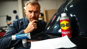 Read more about the article Jak usunąć rysy z samochodu domowym sposobem? Pasta do zębów czy WD-40? Sprawdzamy!