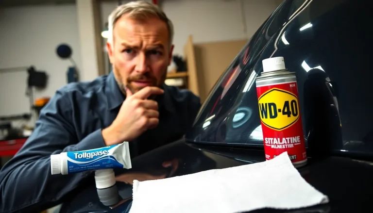 Read more about the article Jak usunąć rysy z samochodu domowym sposobem? Pasta do zębów czy WD-40? Sprawdzamy!