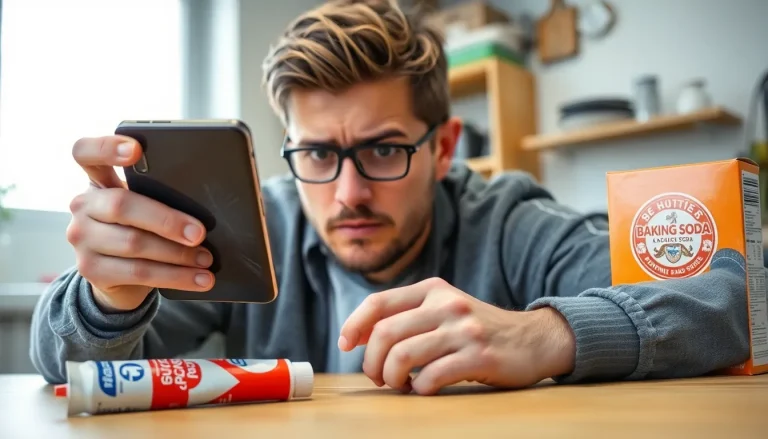 Read more about the article Jak usunąć rysy z telefonu? Pasta do zębów to mit! Sprawdź, co działa