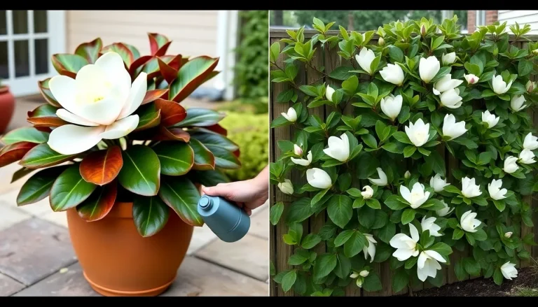 Read more about the article Magnolia grandiflora Little Gem i Alta – zimozielone odmiany. Sprawdź!