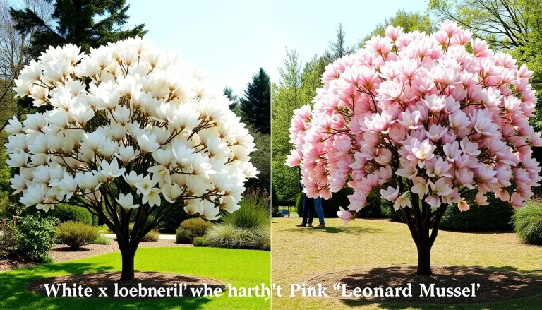 Read more about the article Magnolia Loebnera – odmiany i uprawa. Poznaj Merrill i Leonard Messel