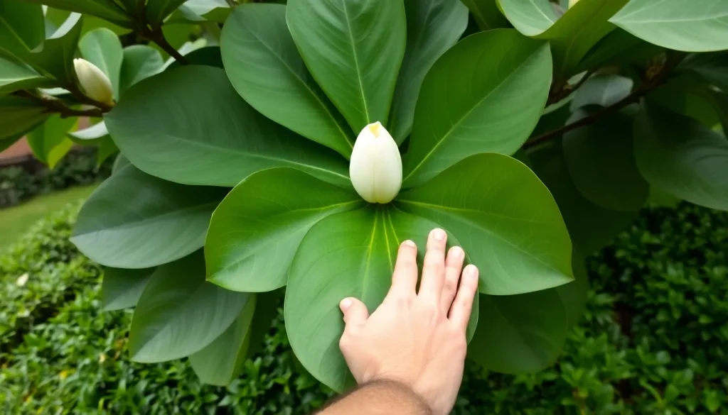 You are currently viewing Magnolia parasolowata (tripetala) – uprawa i opis. Sprawdź egzotyk