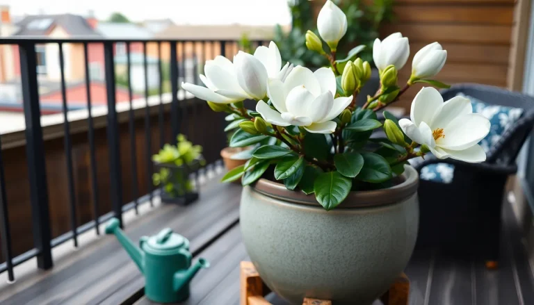 Read more about the article Magnolia w donicy – uprawa na balkonie i tarasie. Sprawdź jak!